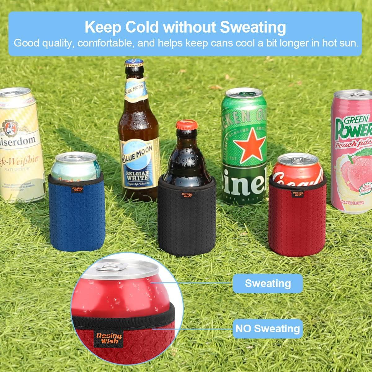 Manga Enfriadora de Lata 12oz Desing Wish Neopreno 3 Pack