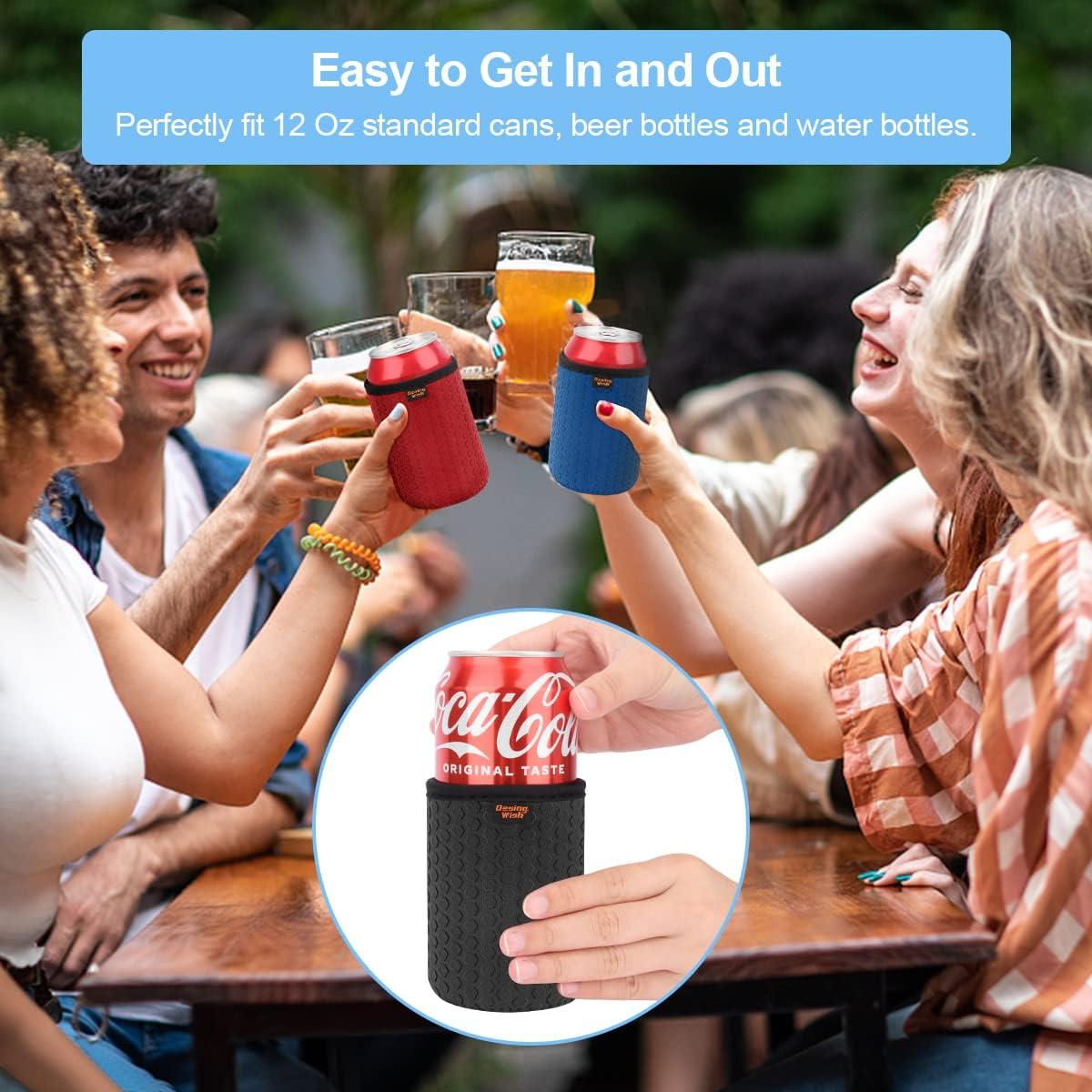 Manga Enfriadora de Lata 12oz Desing Wish Neopreno 3 Pack