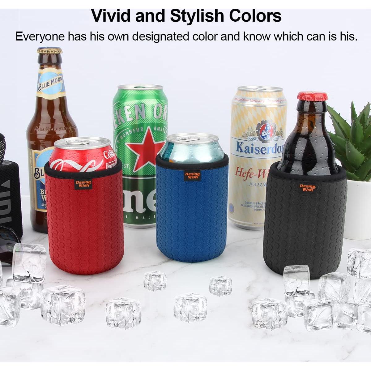 Manga Enfriadora de Lata 12oz Desing Wish Neopreno 3 Pack