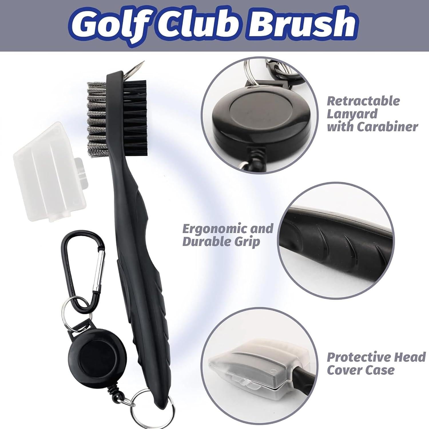 Kit de Accesorios de Golf 11 Pcs Karamagic - Toalla, Cepillo, Tees
