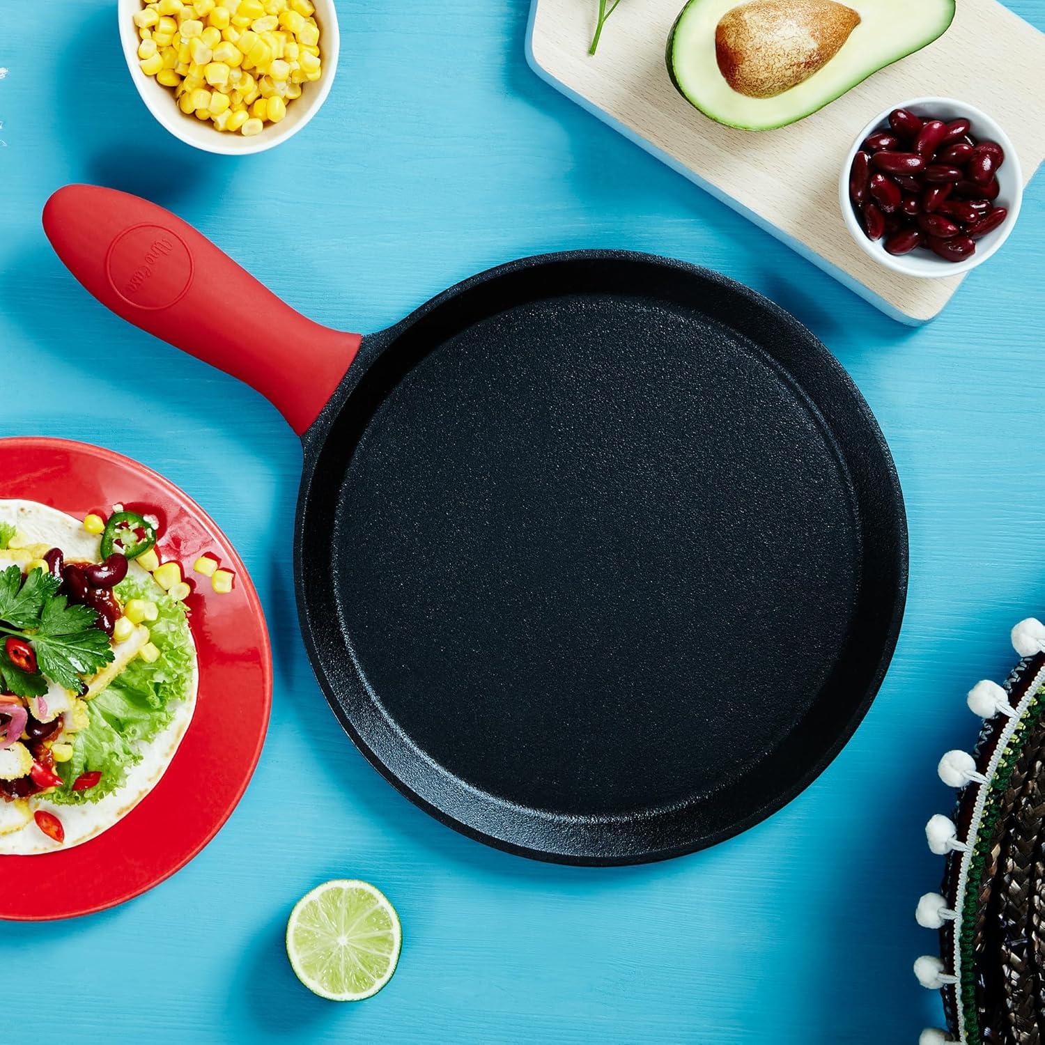 Sartén de Hierro Fundido Uno Casa 26.67 cm - Comal para Tortillas