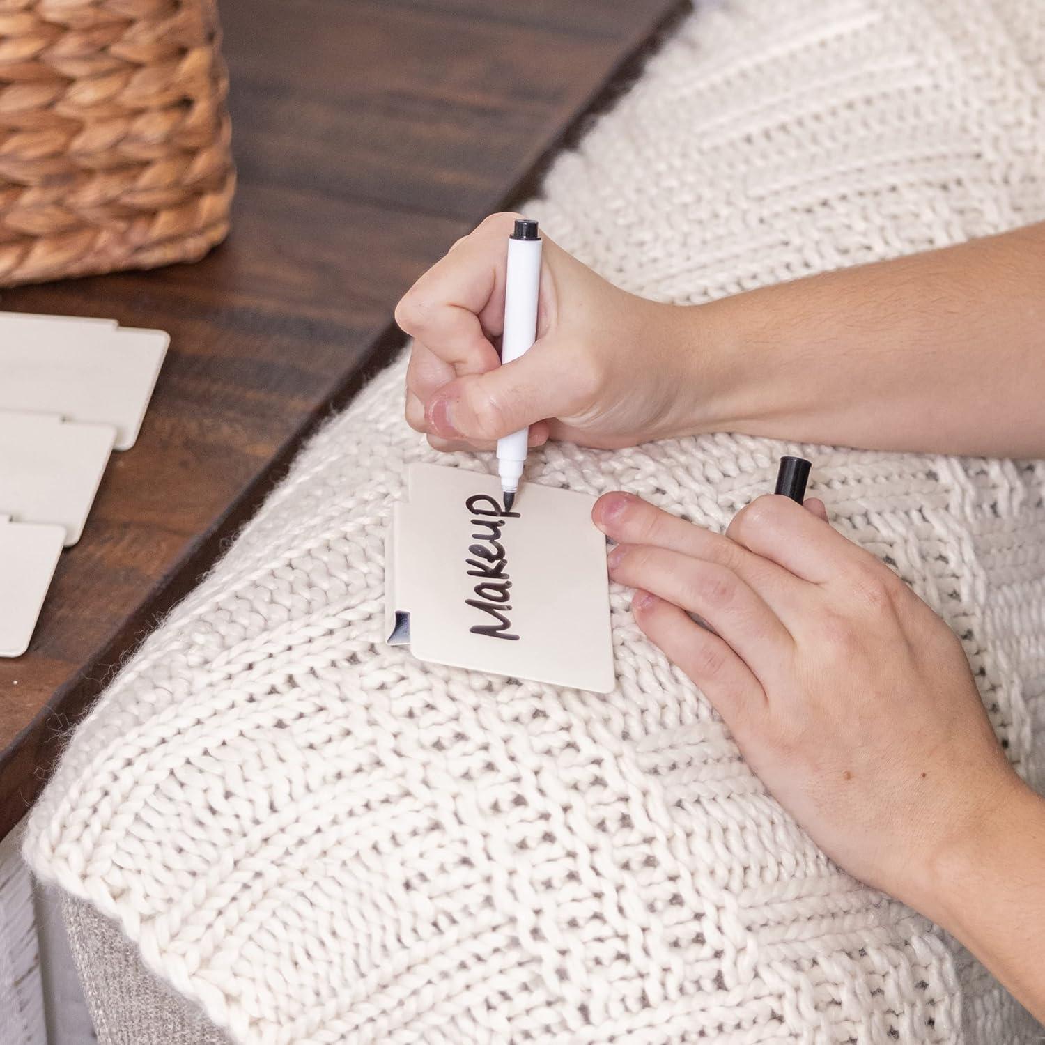 Etiquetas de Metal Antideslizantes Hygge & Sage - 8 Piezas