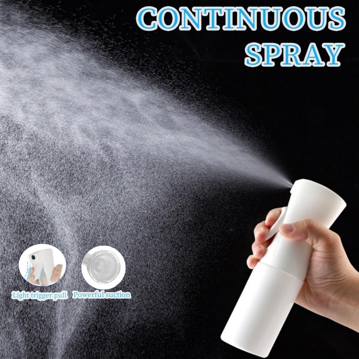 Botella Spray Continuo Brvcdh 300ml Neblina Fina 2 Piezas