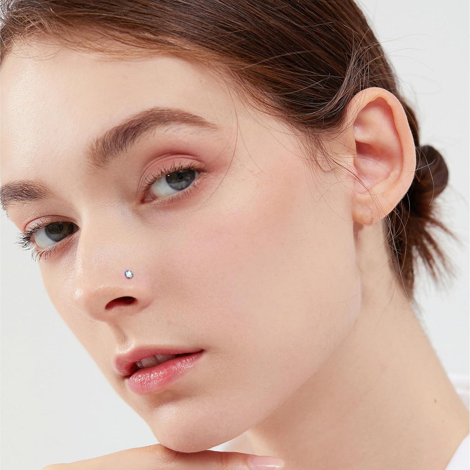 Kit de Piercing para Nariz ONESING 39 Piezas Acero Inoxidable