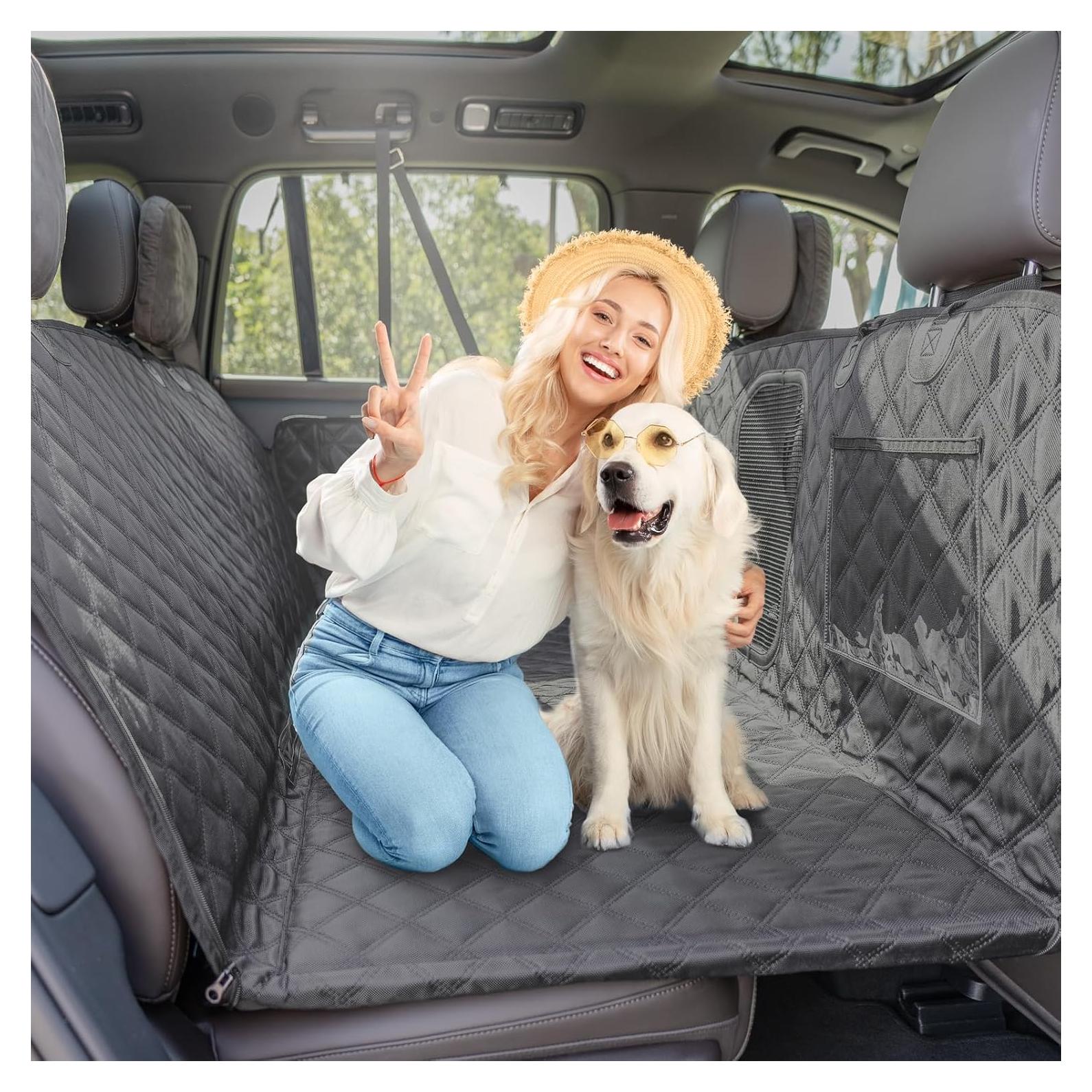 Extensor de Asiento Trasero para Perros HERBERWE HBW-1680D Negro