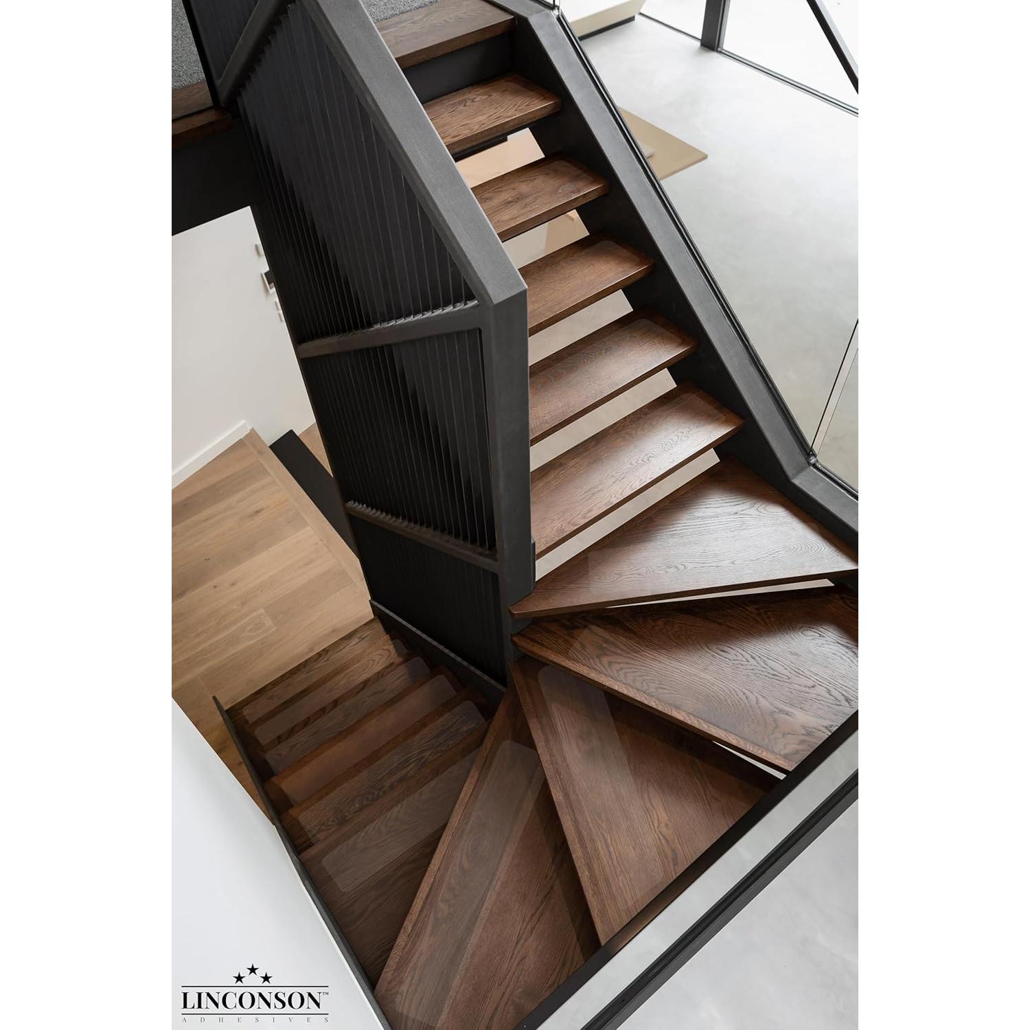 Cinta Antideslizante Linconson 10.16x61 cm - Paquete de 15 Tiras