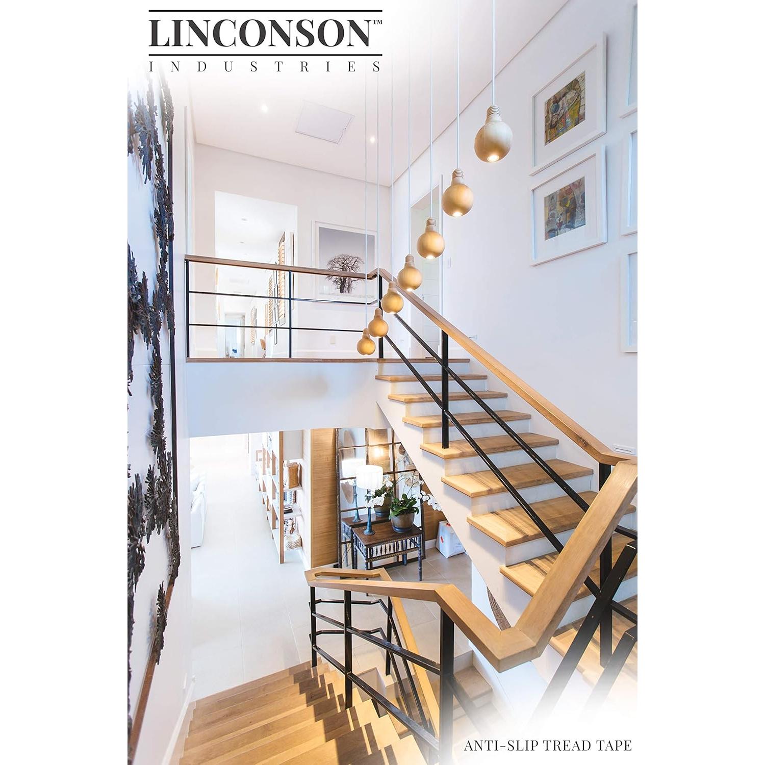 Cinta Antideslizante Linconson 10.16x61 cm - Paquete de 15 Tiras