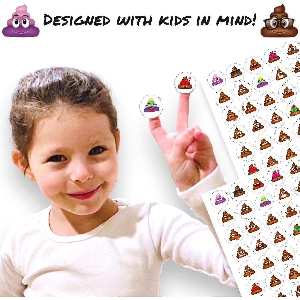 Pegatinas de Caca Joyful Artistry - 420 Piezas para Niños