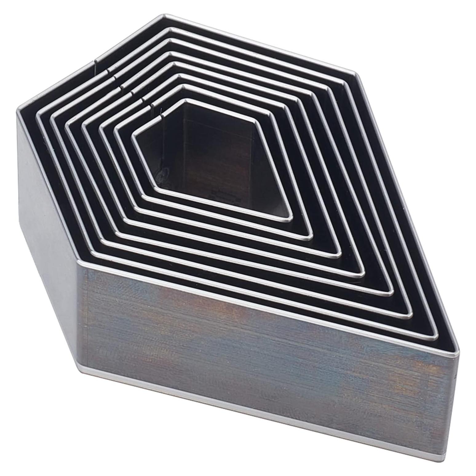 Juego de Troqueles de Corte de Cuero SUPERDANT 8 Piezas Acero