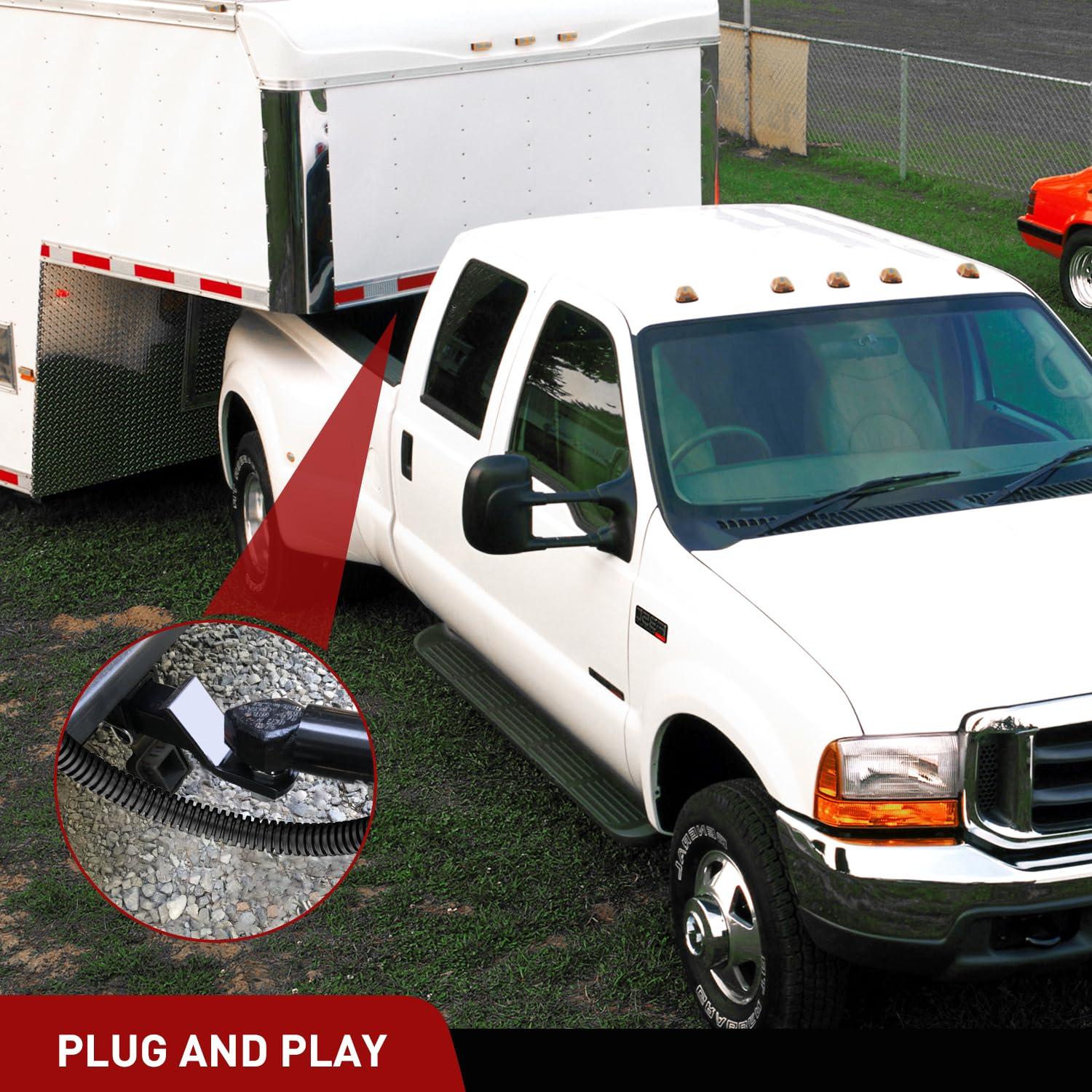 Arnés de Cableado para Remolque Nilight 7 Pines Ford F250-F550 1999-2001