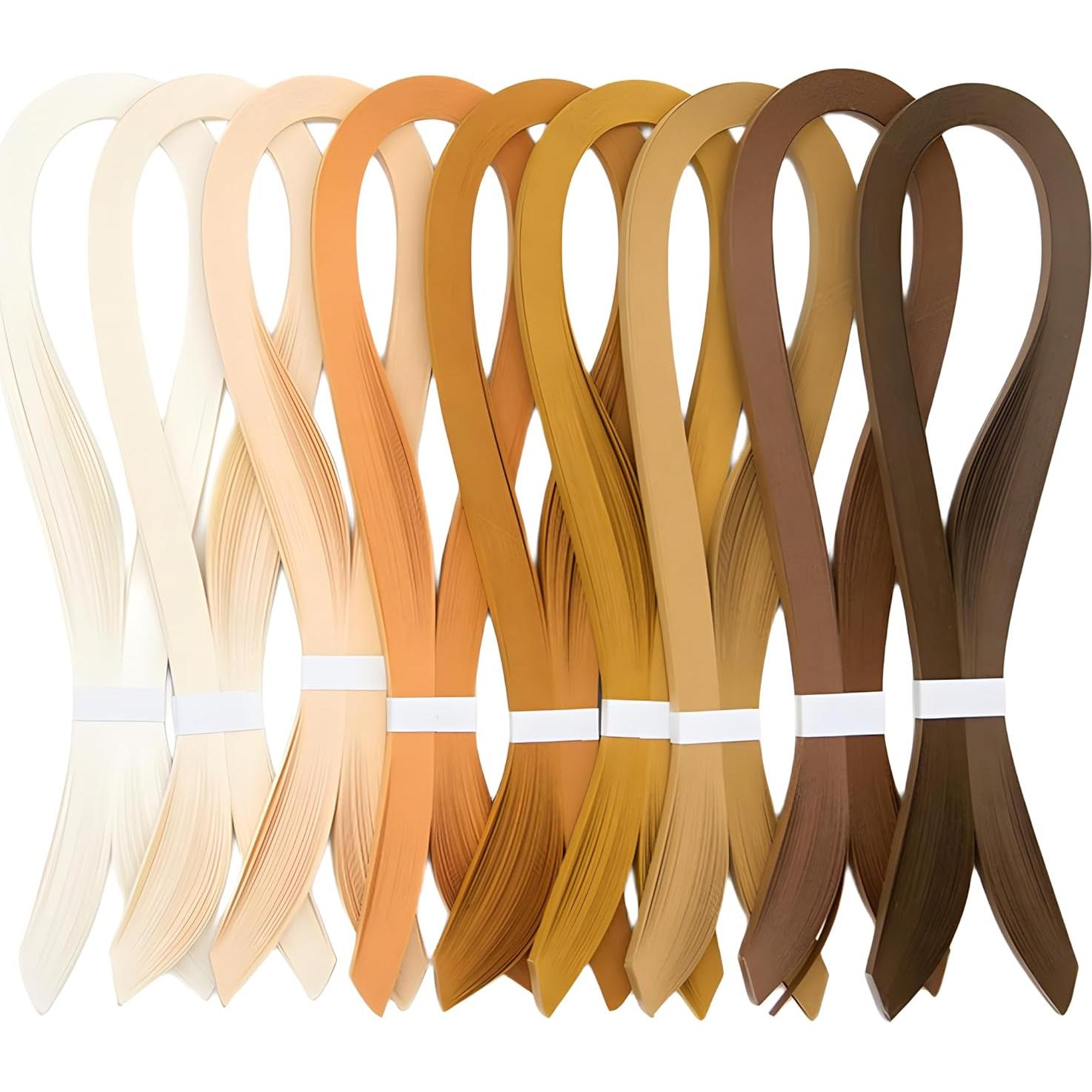 Tiras de Papel Quilling ODETOJOY 3mm 120pcs Color Sólido