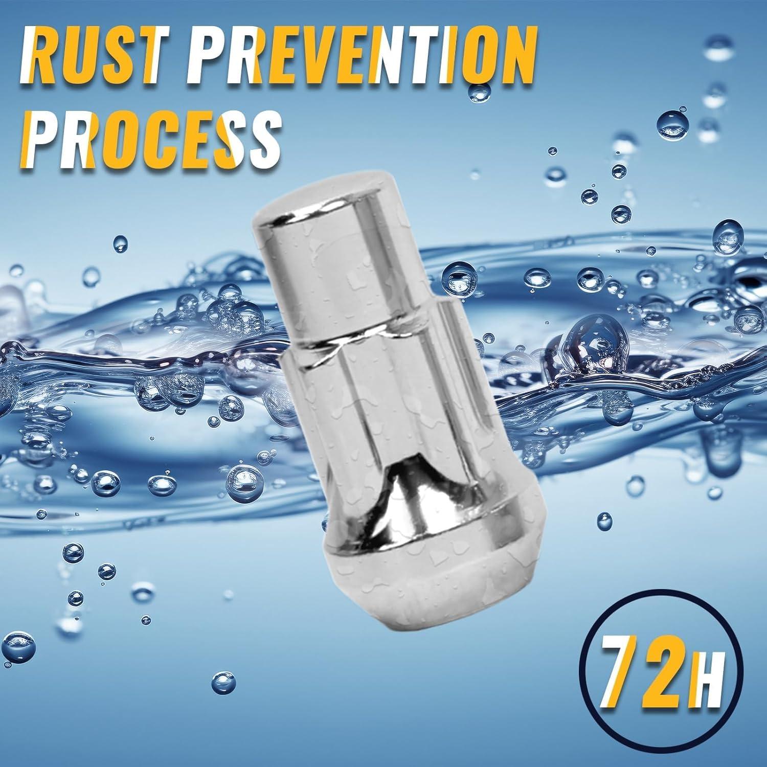 Juego de 4 Tuercas de Rueda de Bloqueo Mardarth 45mm Antirrobo