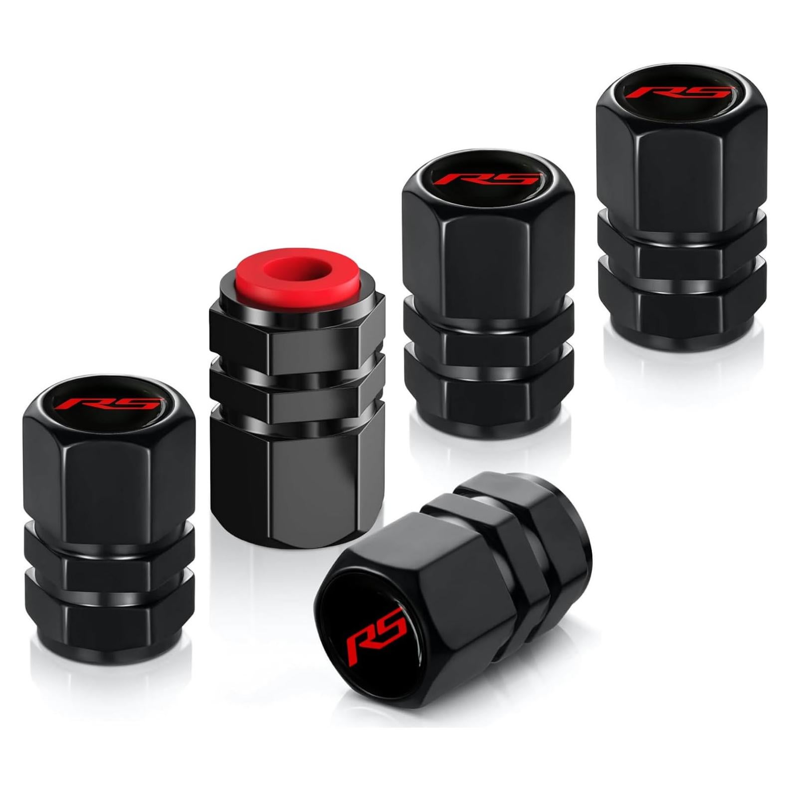 Cubiertas de Válvula de Neumático QZXIAOGU RS - Juego de 5 Piezas