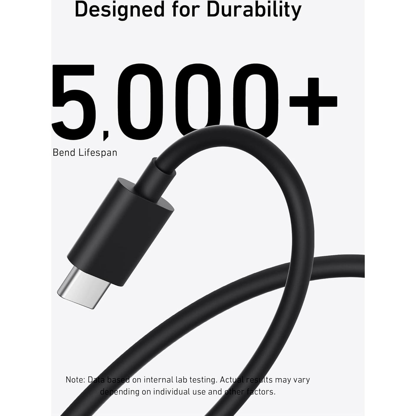 Cargador Anker 25W USB-C Rápido + 2 Cables de 5 pies