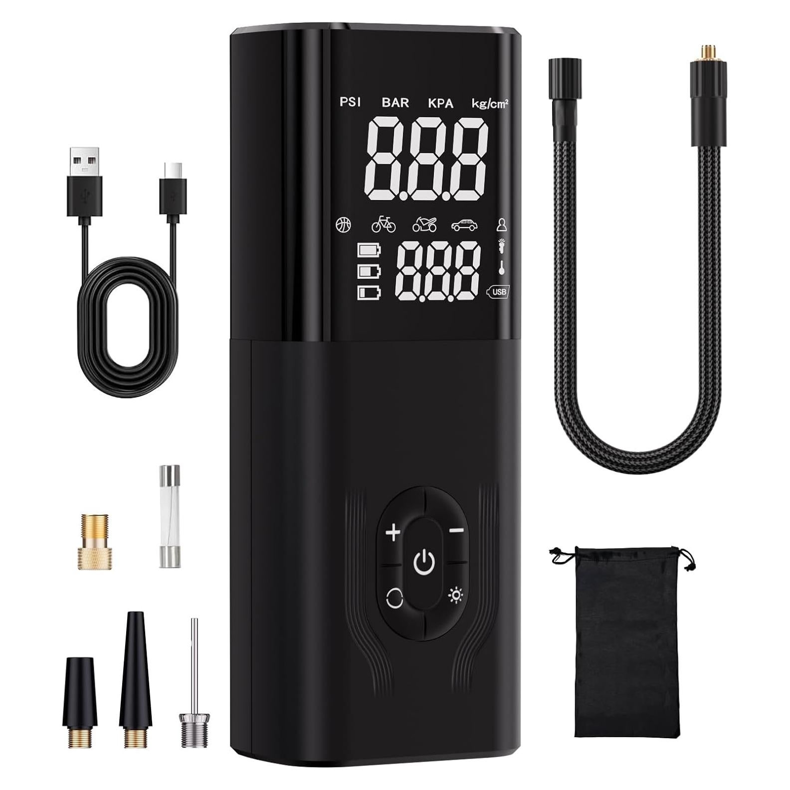 Compresor de Aire Portátil CKWUE C7 180 PSI Inalámbrico