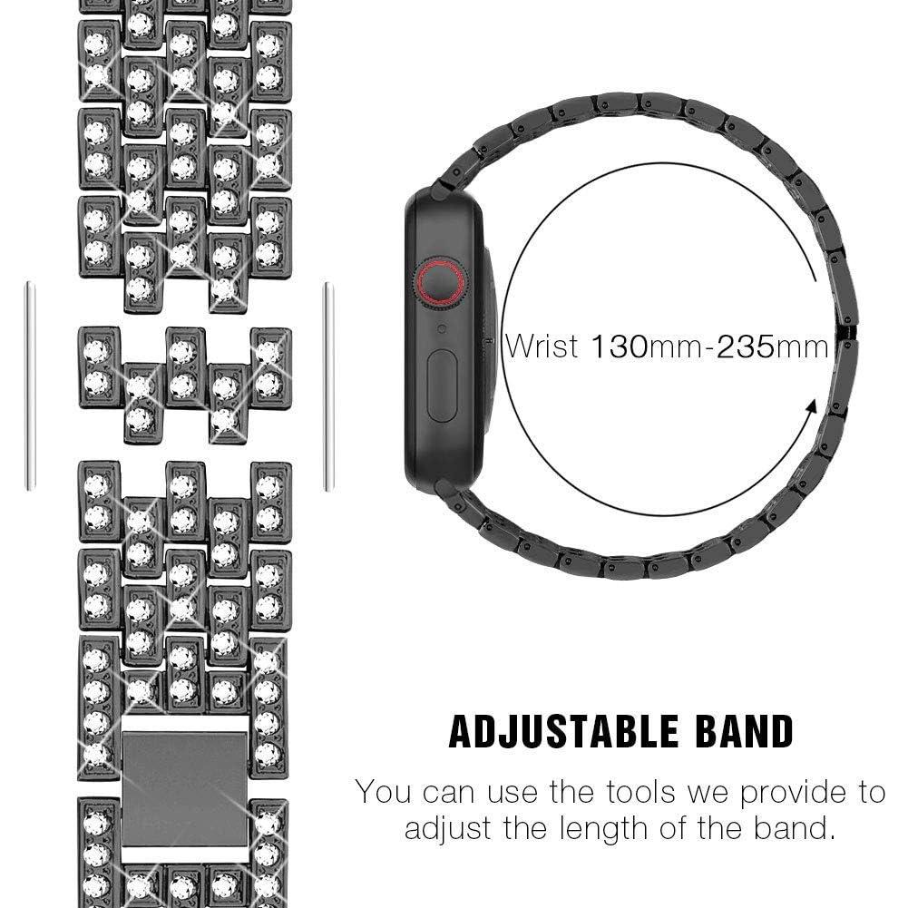 Correa Apple Watch 38mm Bekomo + 2 Fundas Brillantes