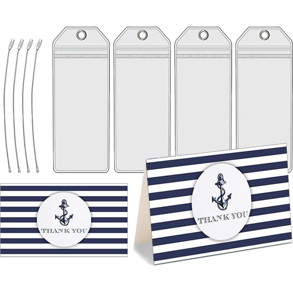 Soportes de Etiquetas de Equipaje CruiSeaU 4 Piezas para Cruceros