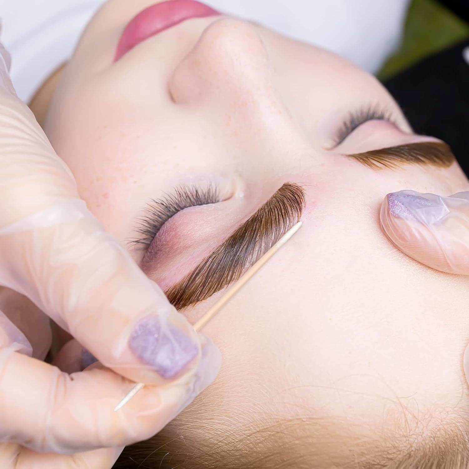 Hisopos de Microblading Kissxiaoya 500pcs Punta Afilada