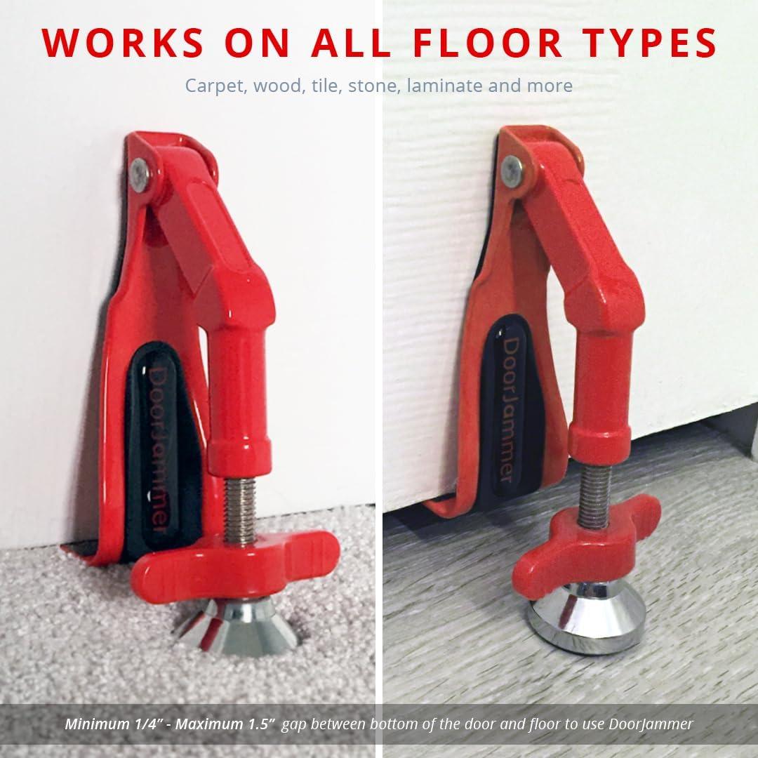 DoorJammer DJ3 Bloqueo de Puerta Portátil para Seguridad
