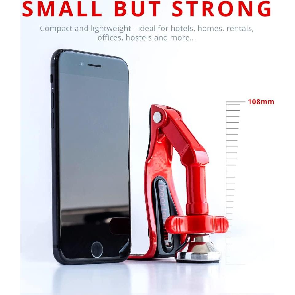 DoorJammer DJ3 Bloqueo de Puerta Portátil para Seguridad