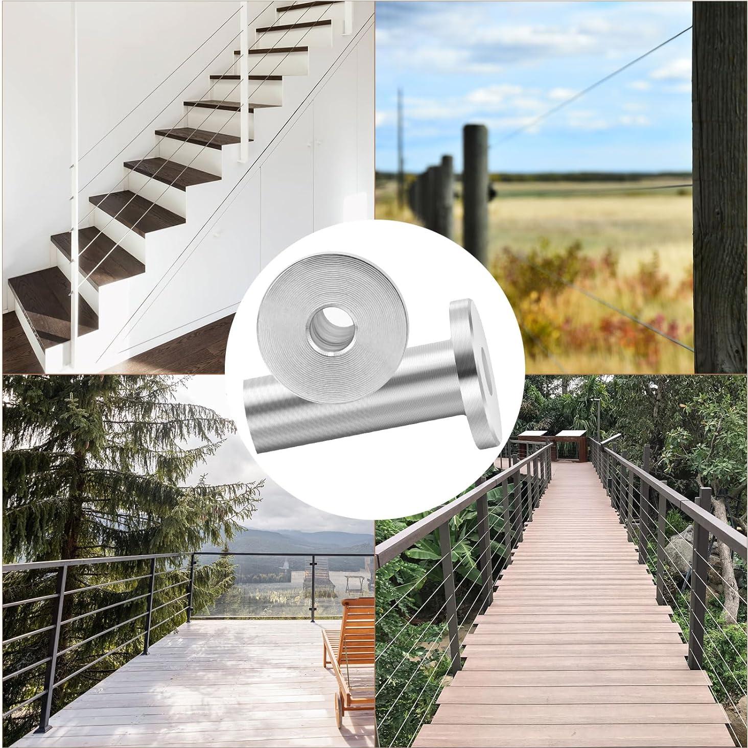 Mangas Protectores de Acero Inoxidable Therwen 200 Pcs 2 cm