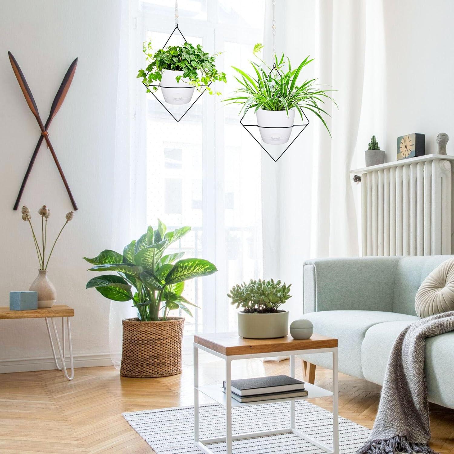 Macetas Colgantes Autorriego Koalaime 15.24 cm - 2 Piezas