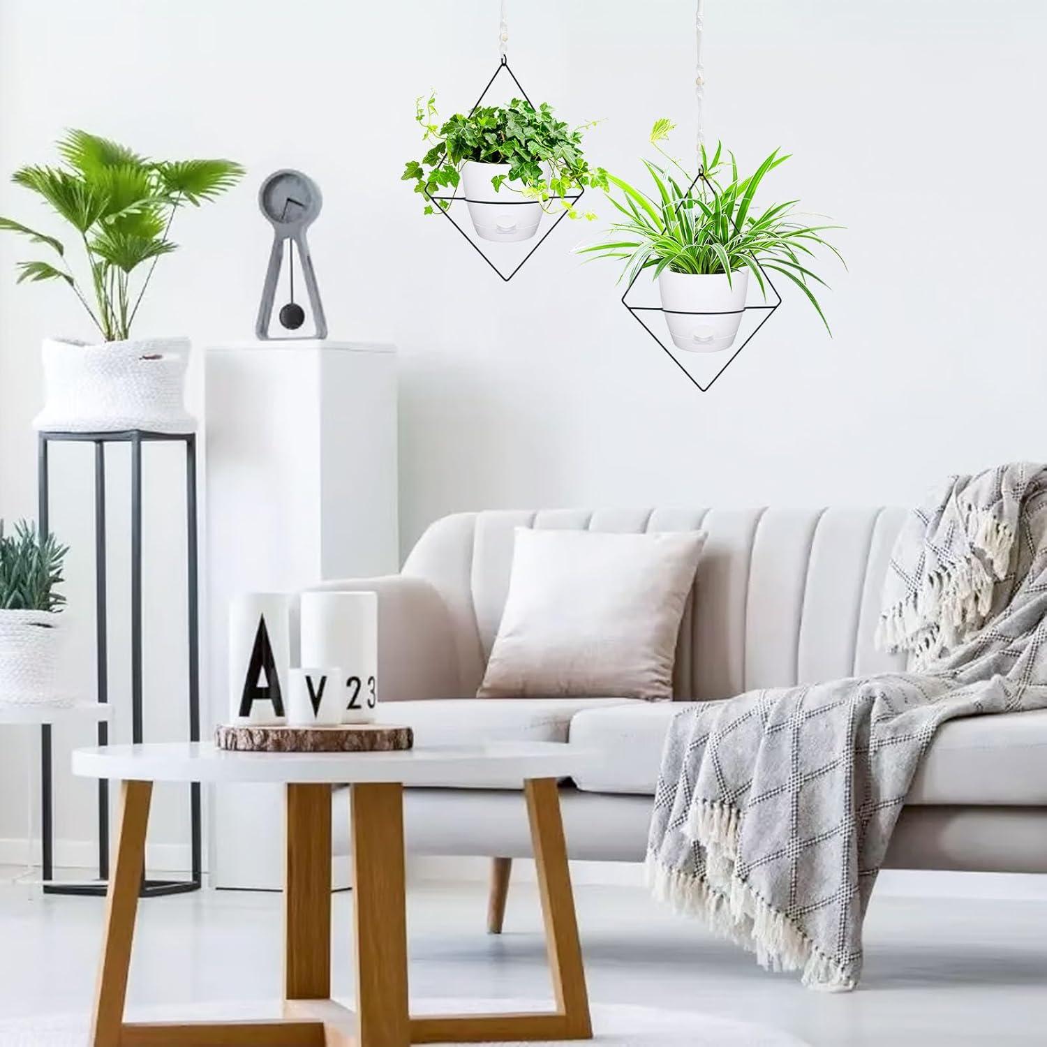 Macetas Colgantes Autorriego Koalaime 15.24 cm - 2 Piezas