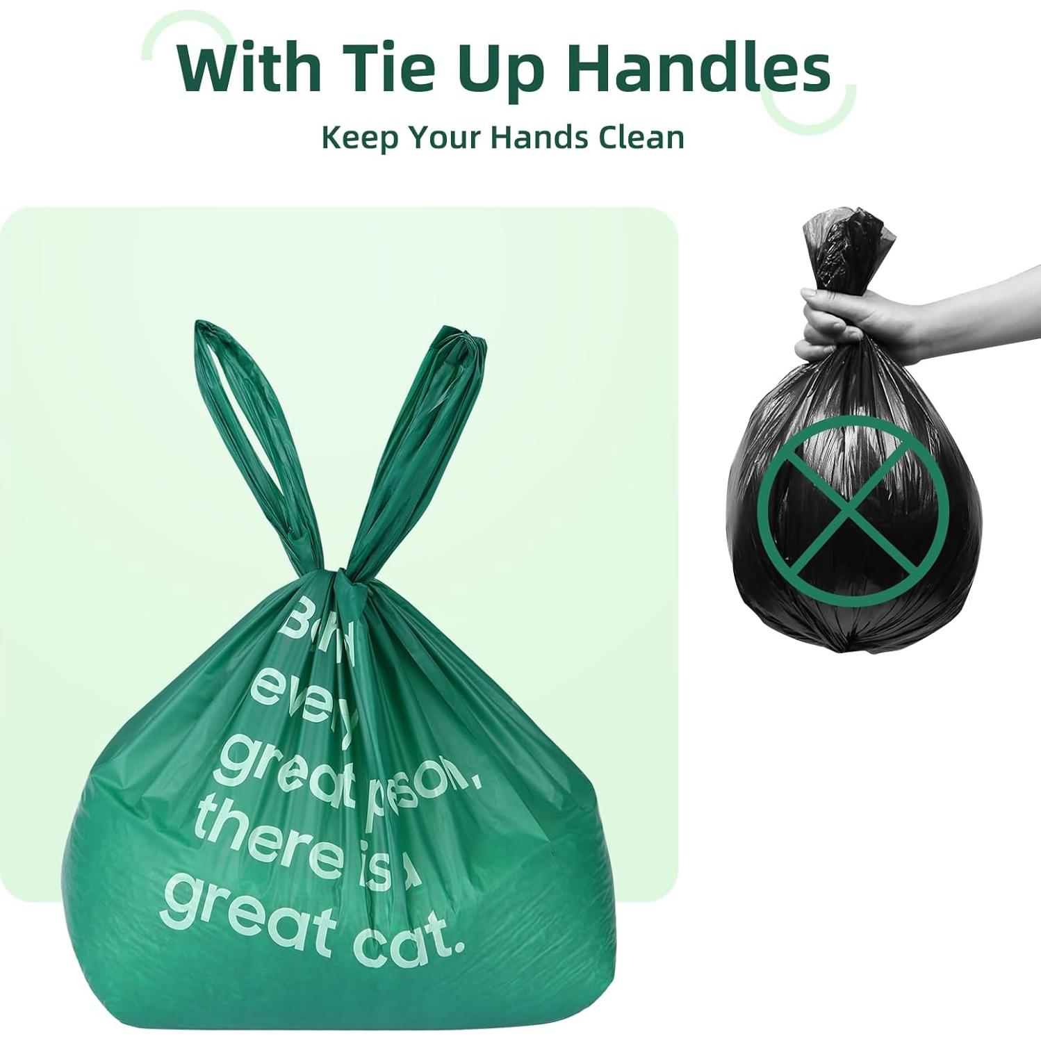 Bolsas de Excremento para Gatos KropBom 125 Unidades Extra-Gruesas