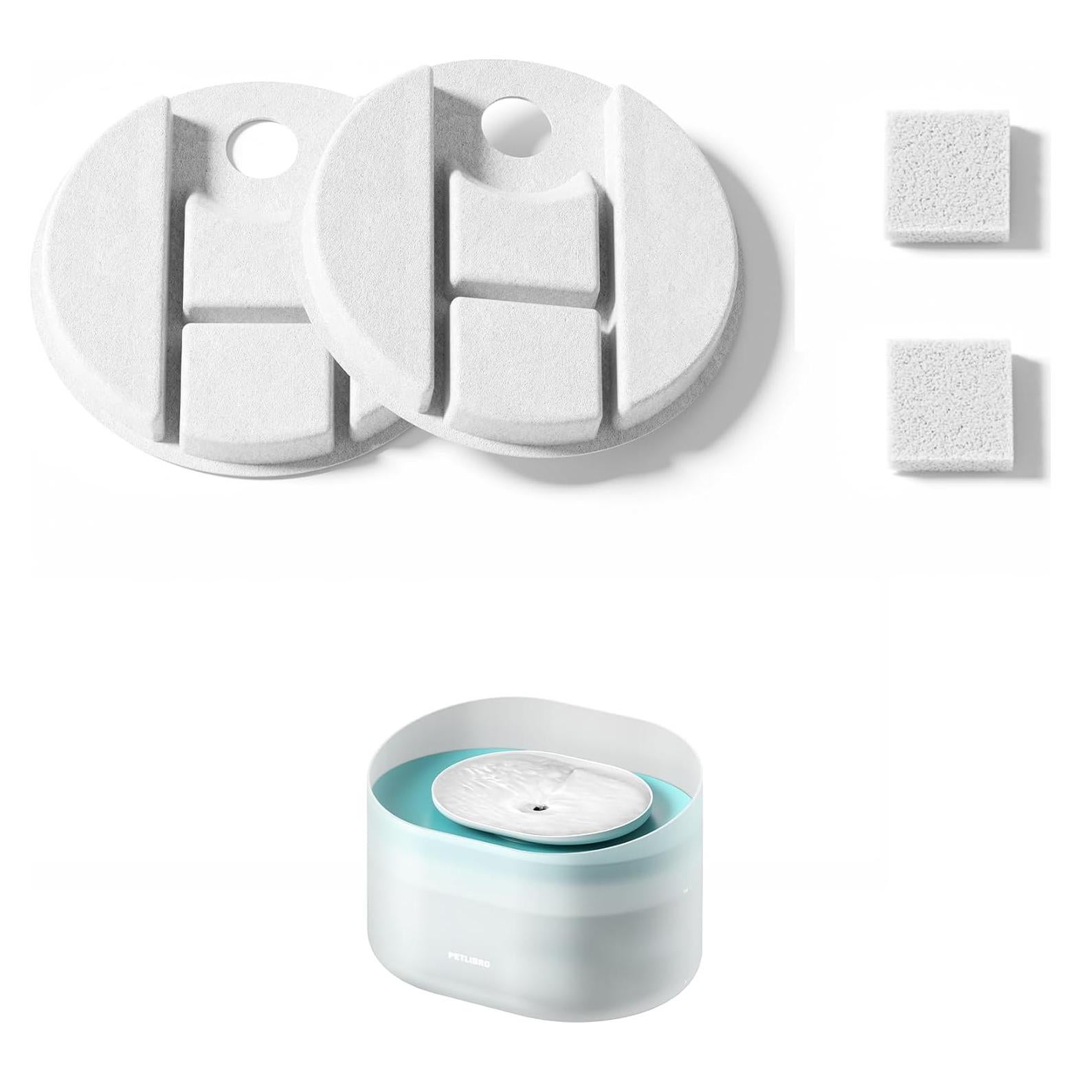 Filtros de Reemplazo PETLIBRO PLWF008 para Fuente de Perro, 2 Unidades