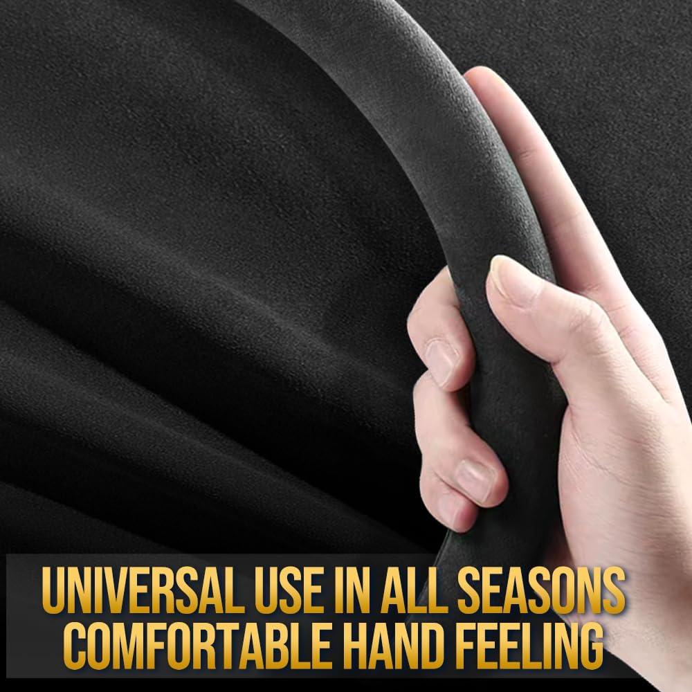 Cubierta de volante de cuero Carodi T-201 para Tesla Model 3/Y