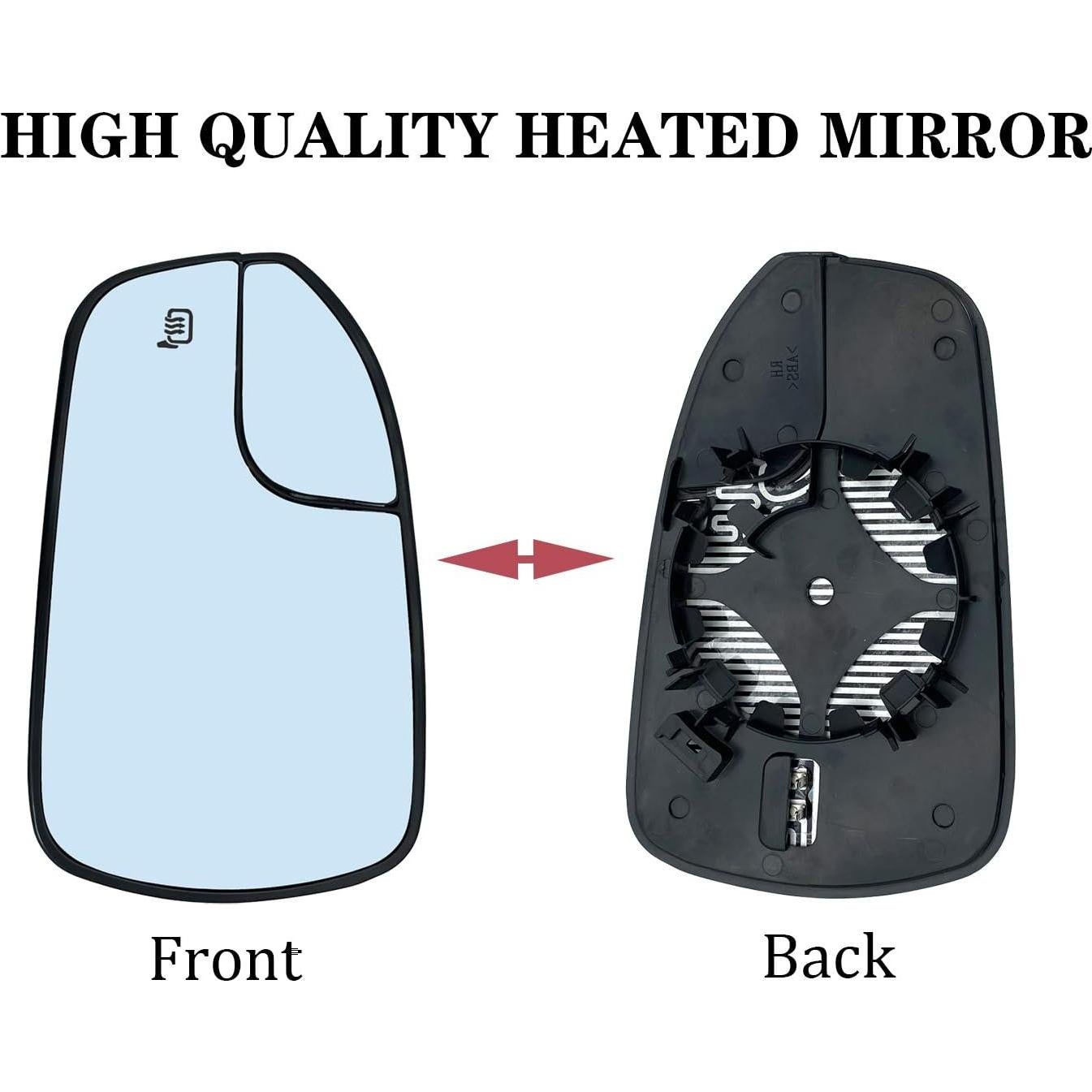 Espejo Lateral Izquierdo Calentado Ford Fusion 2013-2020