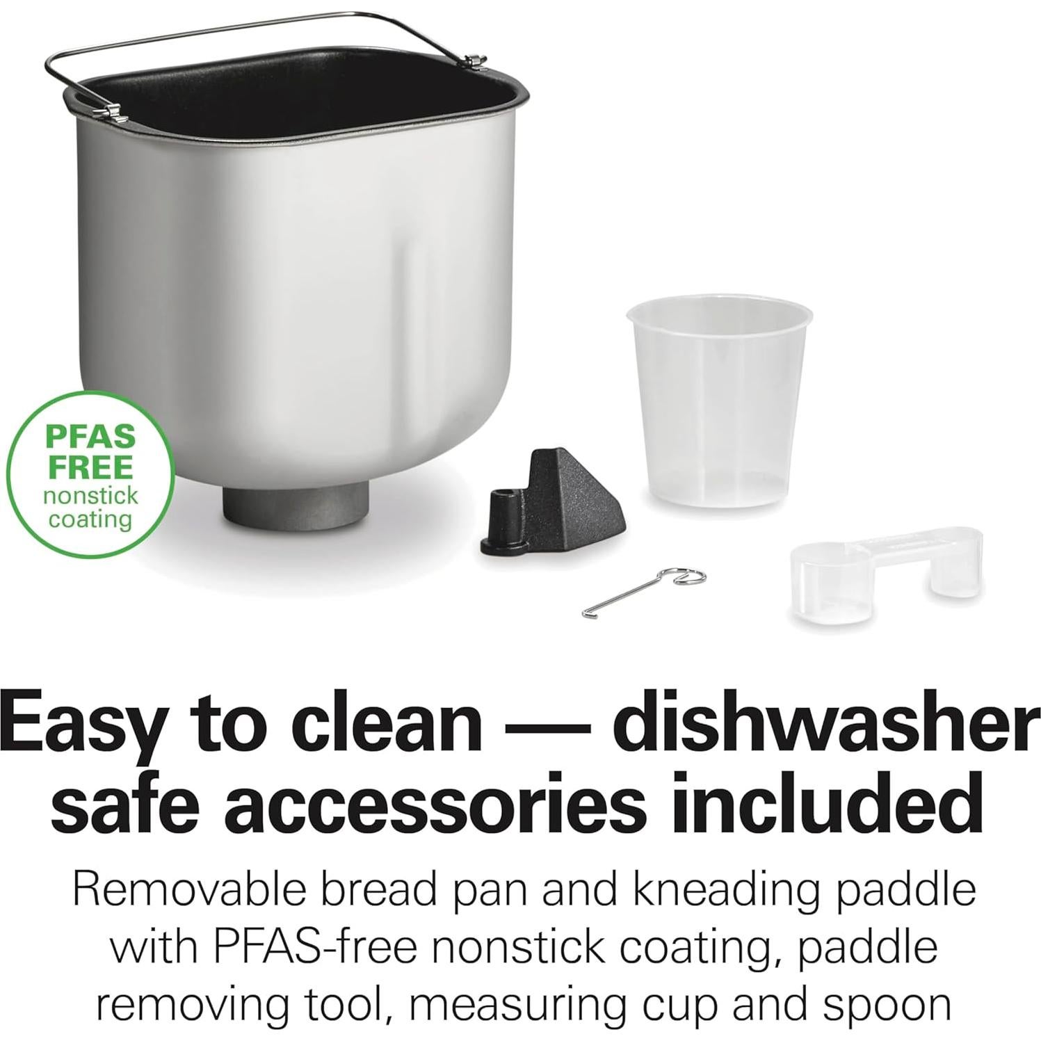 Máquina de Pan Hamilton Beach 2 kg Digital 12 Programas