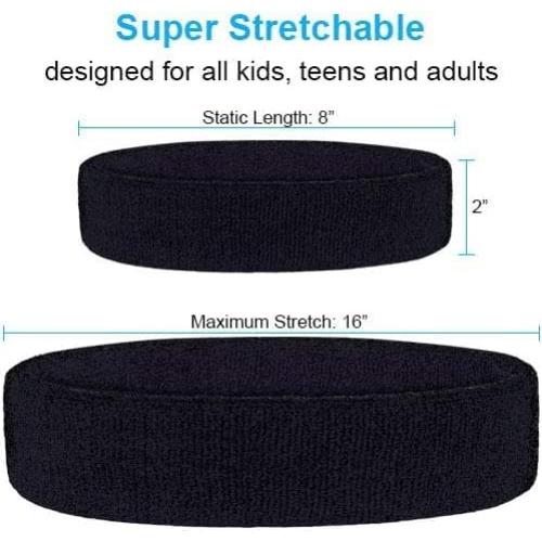 Conjunto de Diadema y Muñequera Favofit - Unisex, Absorbente