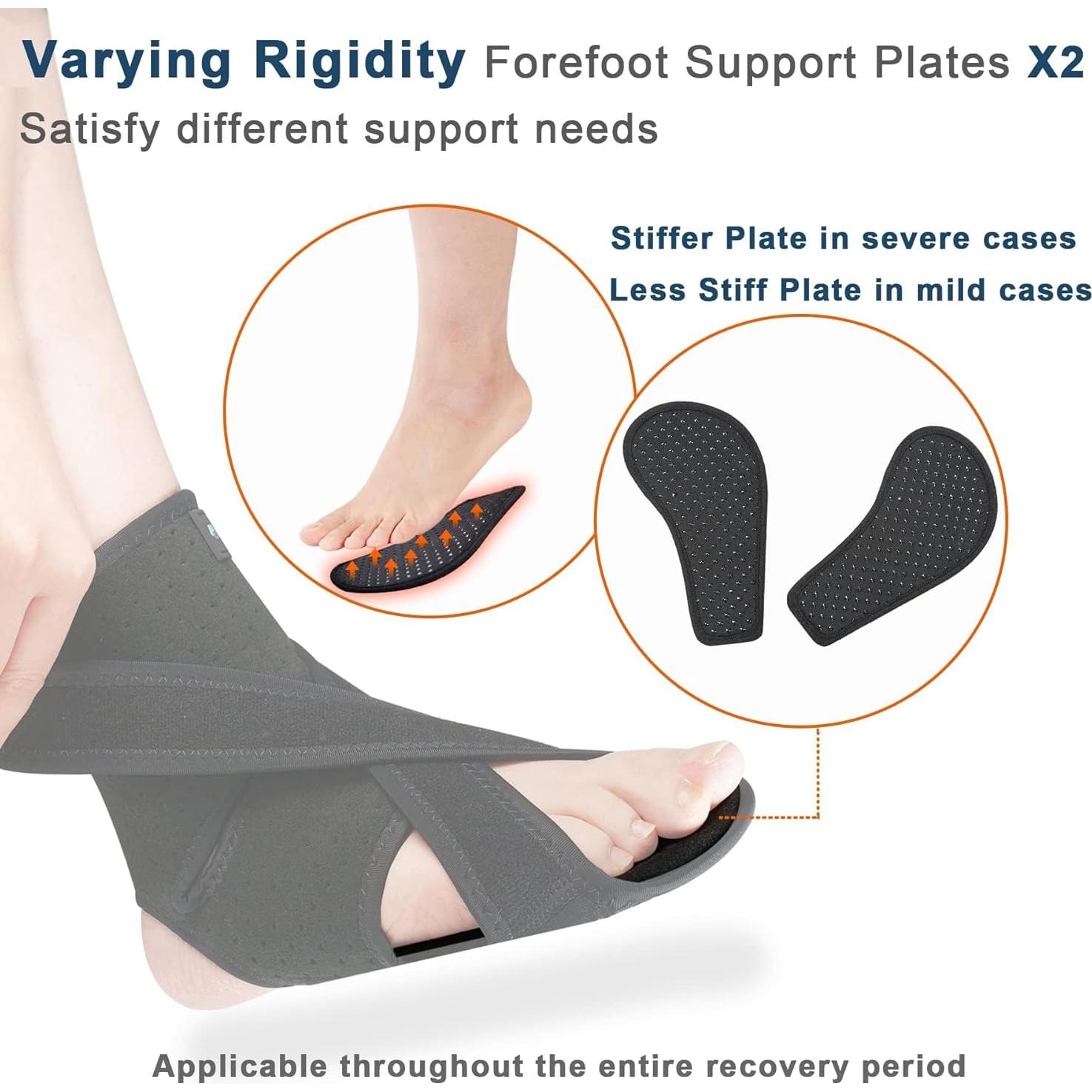 Férula AFO JOMECA para Caída del Pie Izquierda S/M - Soporte Ajustable