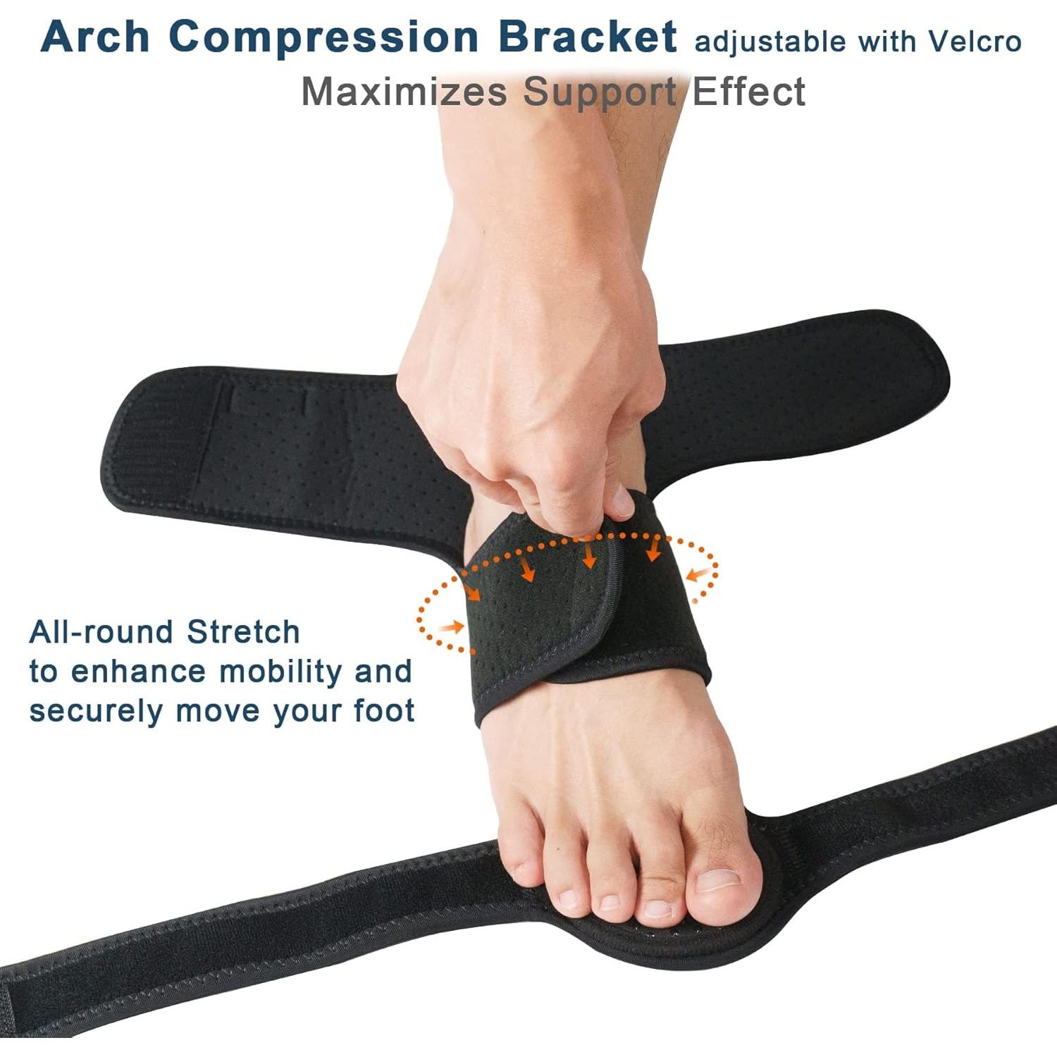 Férula AFO JOMECA para Caída del Pie Izquierda S/M - Soporte Ajustable