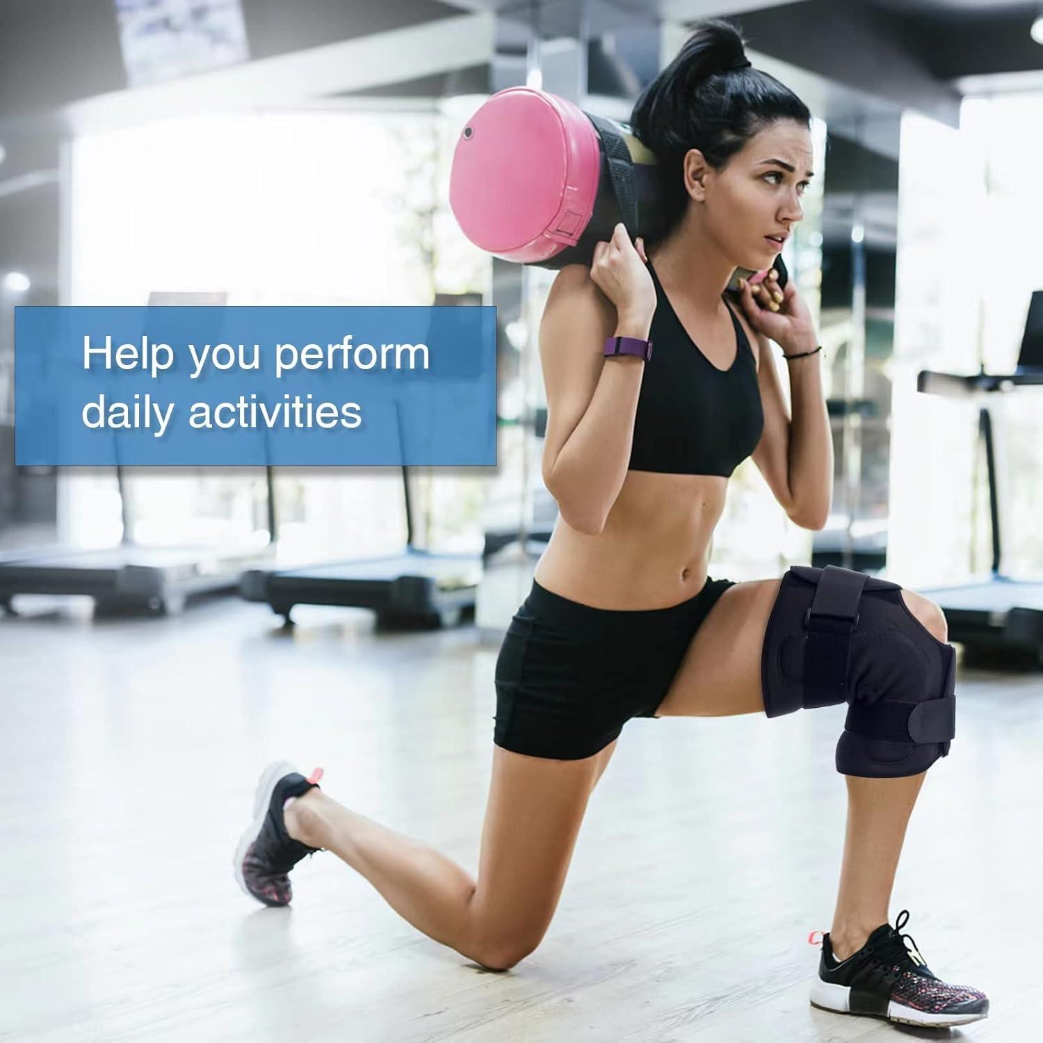 Férula de Rodilla con Bisagra YiWenZhi Talla L Ajustable