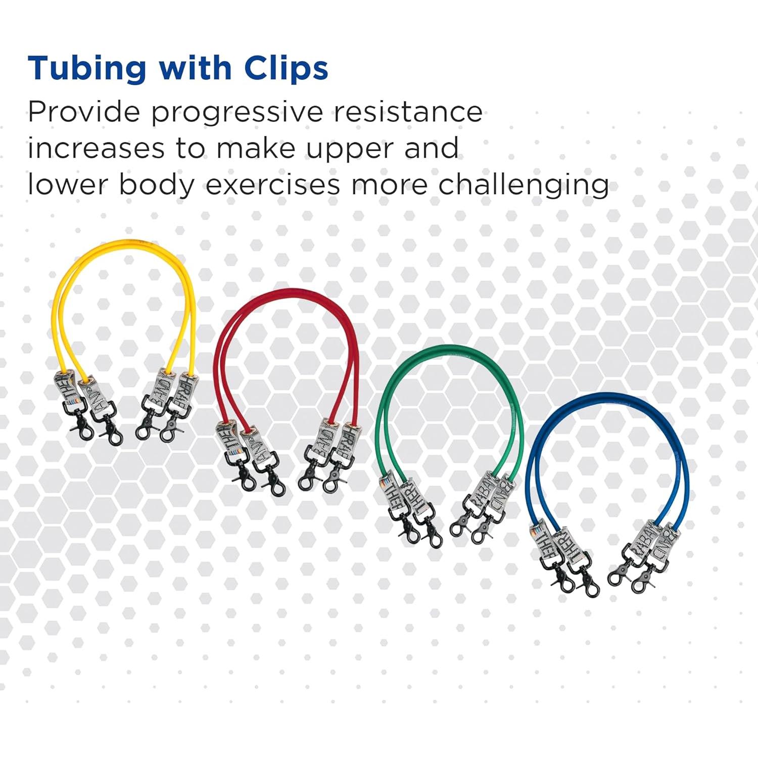 Tubo de Resistencia THERABAND Azul Extra Pesado 30.48 cm Set de 2