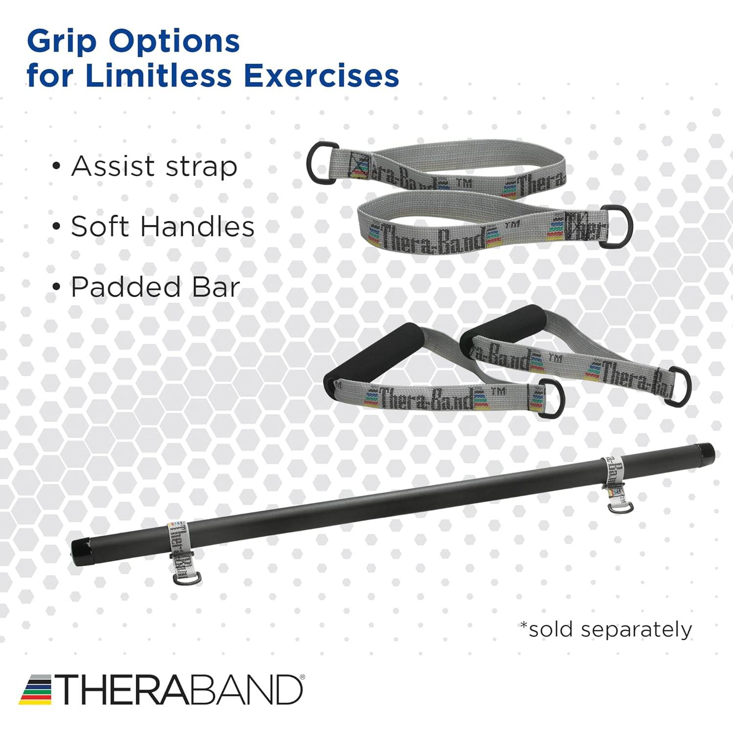 Tubo de Resistencia THERABAND Azul Extra Pesado 30.48 cm Set de 2