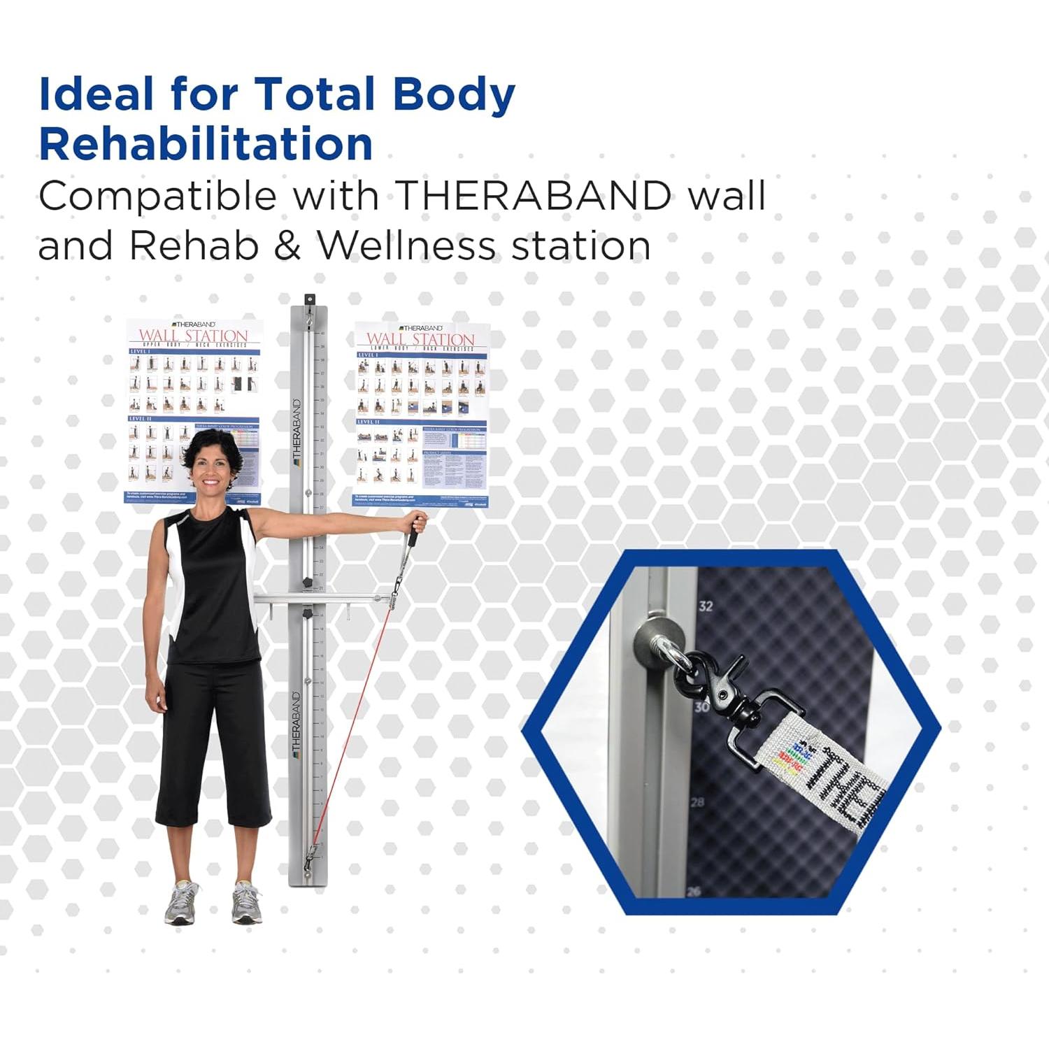 Tubo de Resistencia THERABAND Azul Extra Pesado 30.48 cm Set de 2