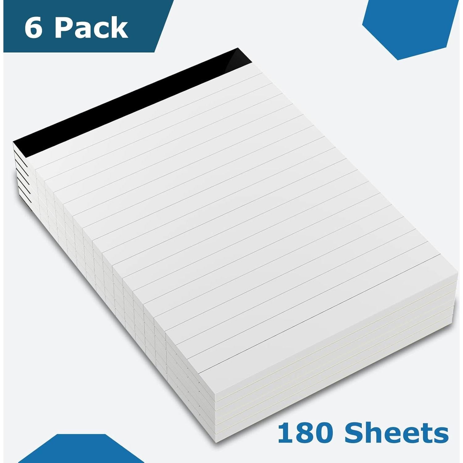 Bloc de Notas Perforados MuiAng 10.16x15.24 cm - Paquete de 6