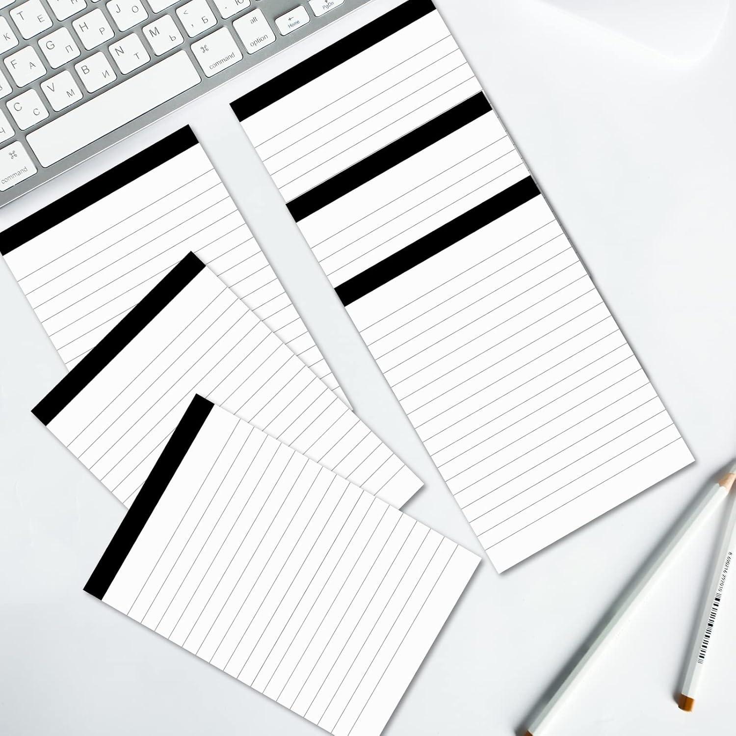 Bloc de Notas Perforados MuiAng 10.16x15.24 cm - Paquete de 6