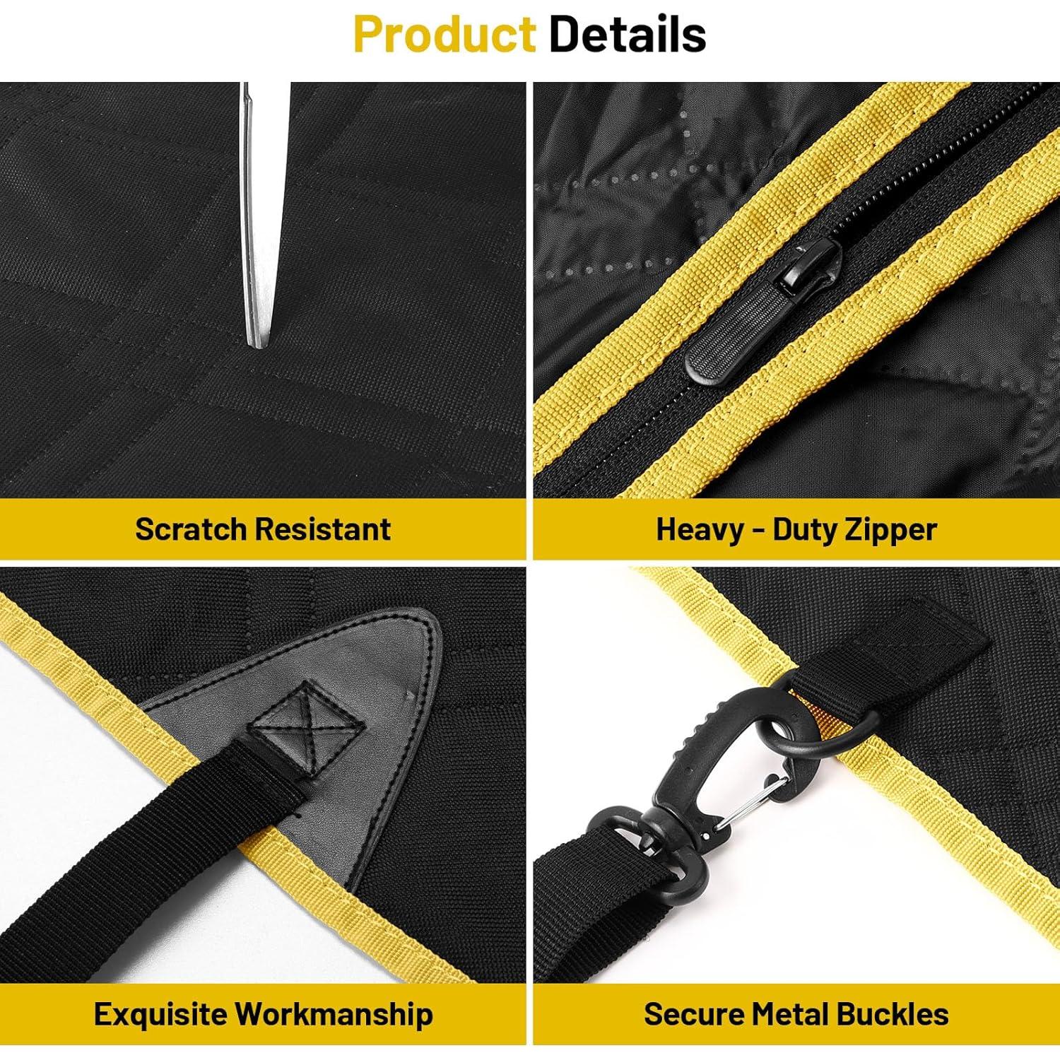 Cubierta de Asiento Trasero para Perros BUMUBI Impermeable