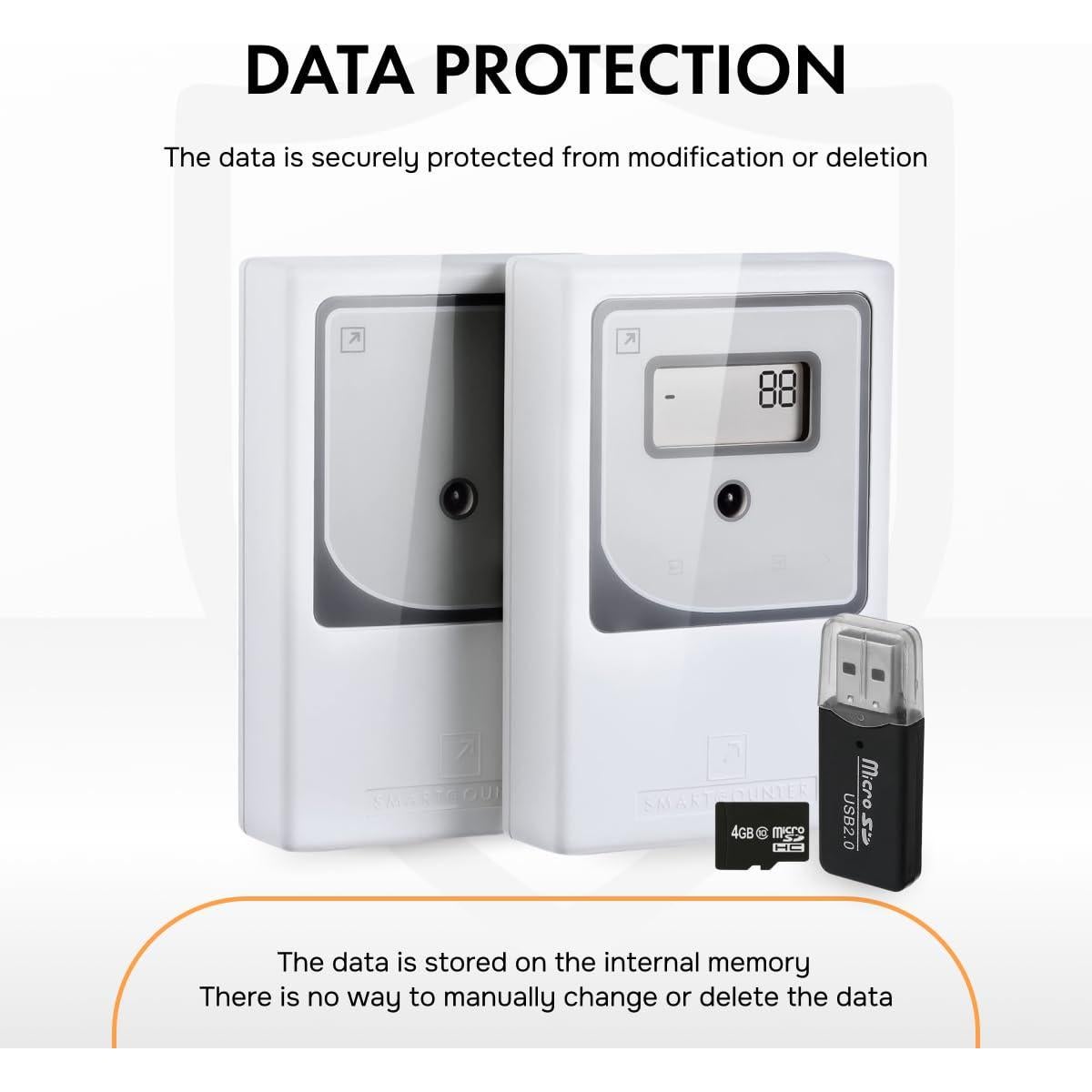 Contador de Personas SmartCounter 31 - Precisión 98%, Batería AA