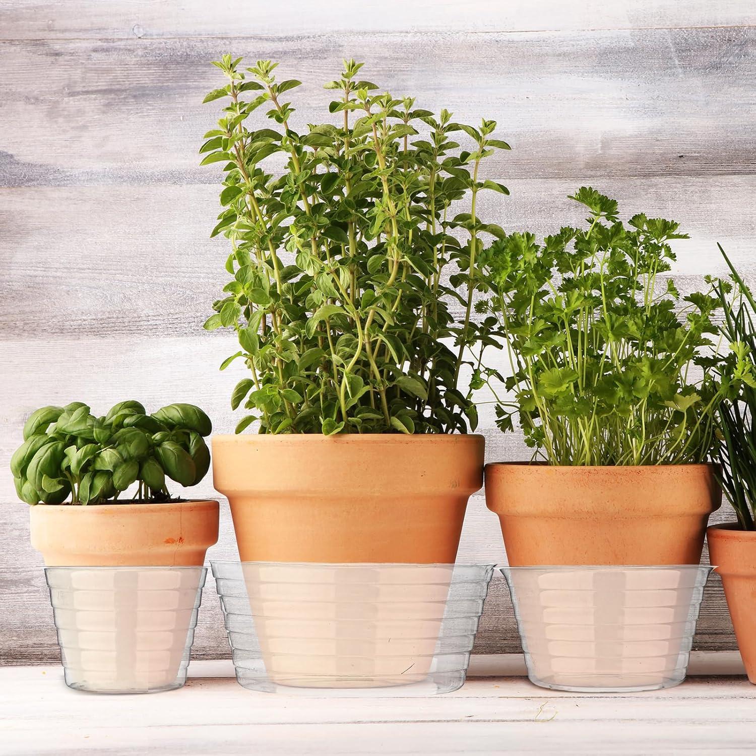 Bandejas de Goteo Profundas Hoolerry 15 Pzs 10-20 cm Plástico