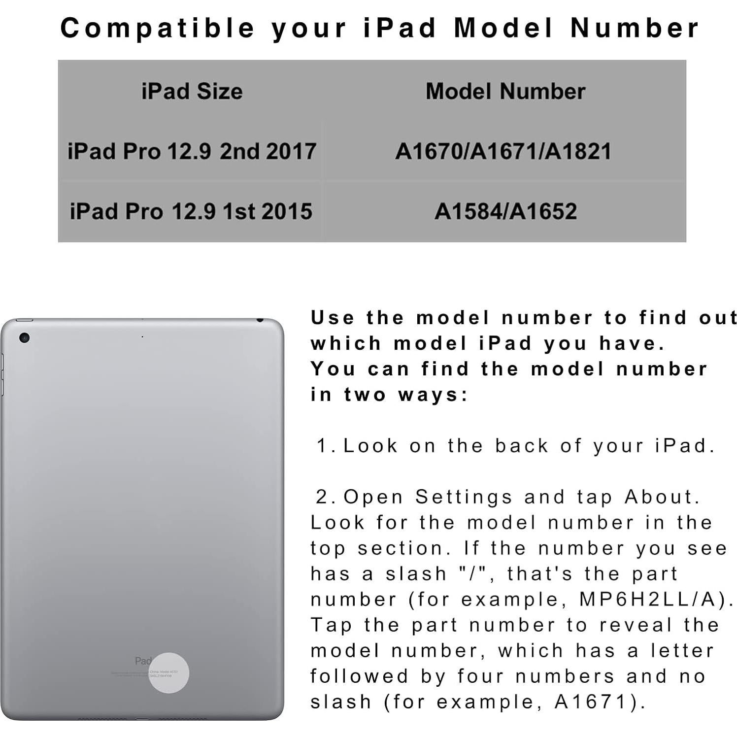 Funda Teclado LENRICH iPad Pro 12.9 2017/2015 Oro Rosa