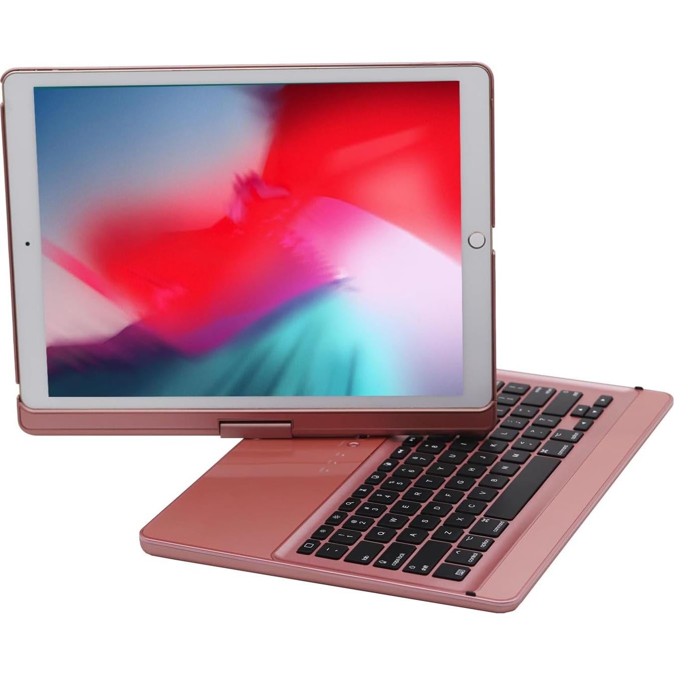 Funda Teclado LENRICH iPad Pro 12.9 2017/2015 Oro Rosa