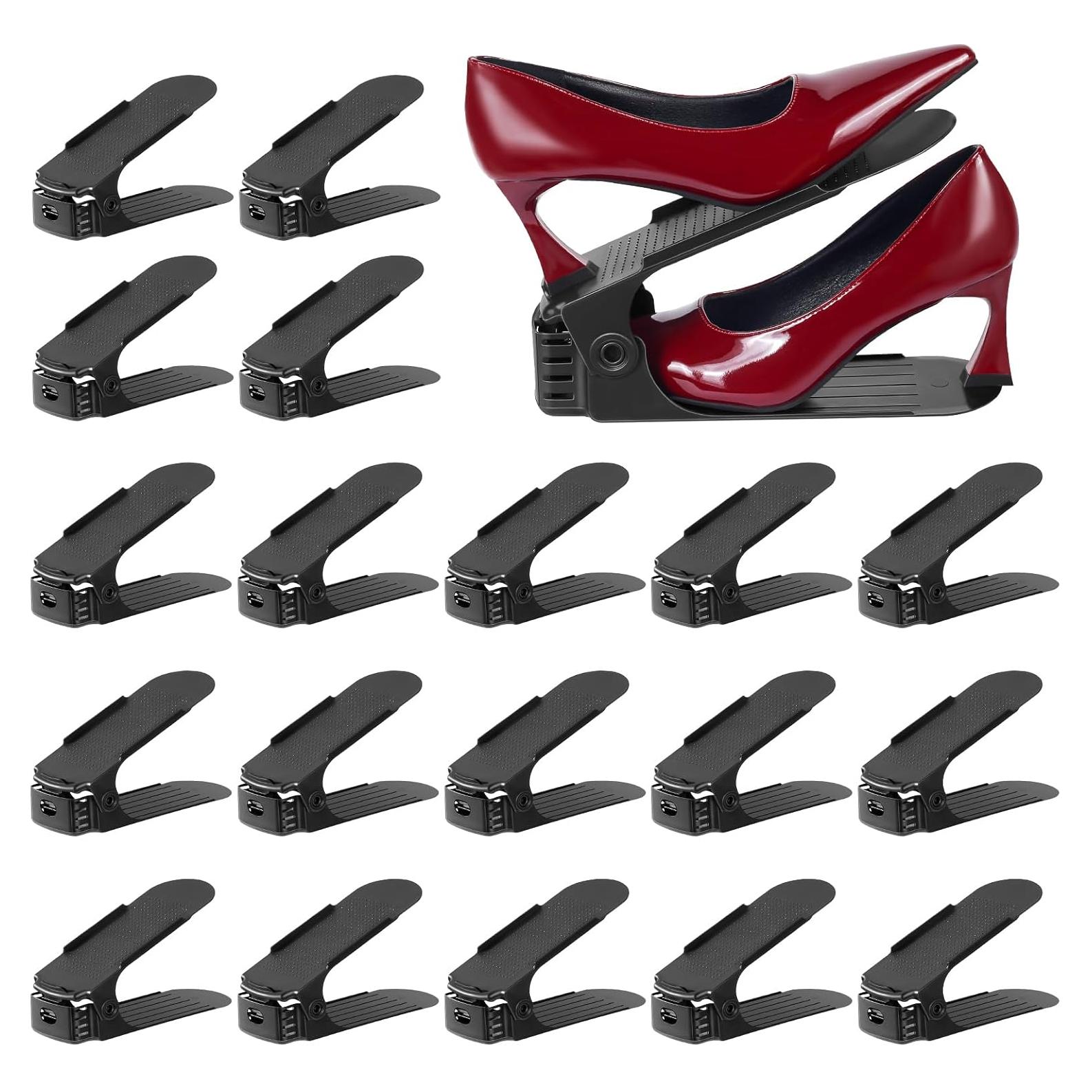 Organizador de Zapatos ZNCMRR 20 Pack Ajustable Doble Capa