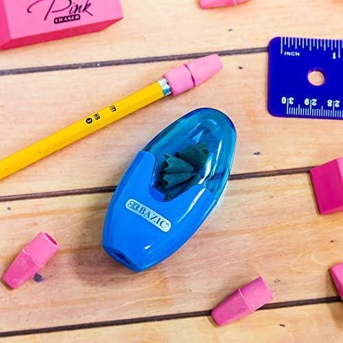 Borradores de Punta de Lápiz BAZIC Rosa 20 Unidades