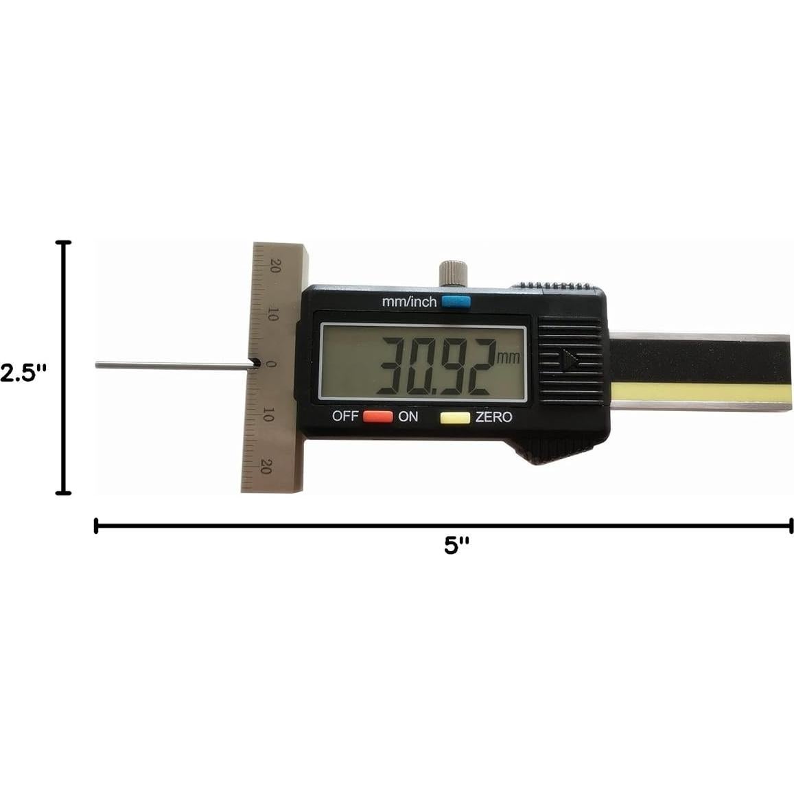 Depth Gage General Tools Depth Gauge Vernier Caliper (0-30mm)