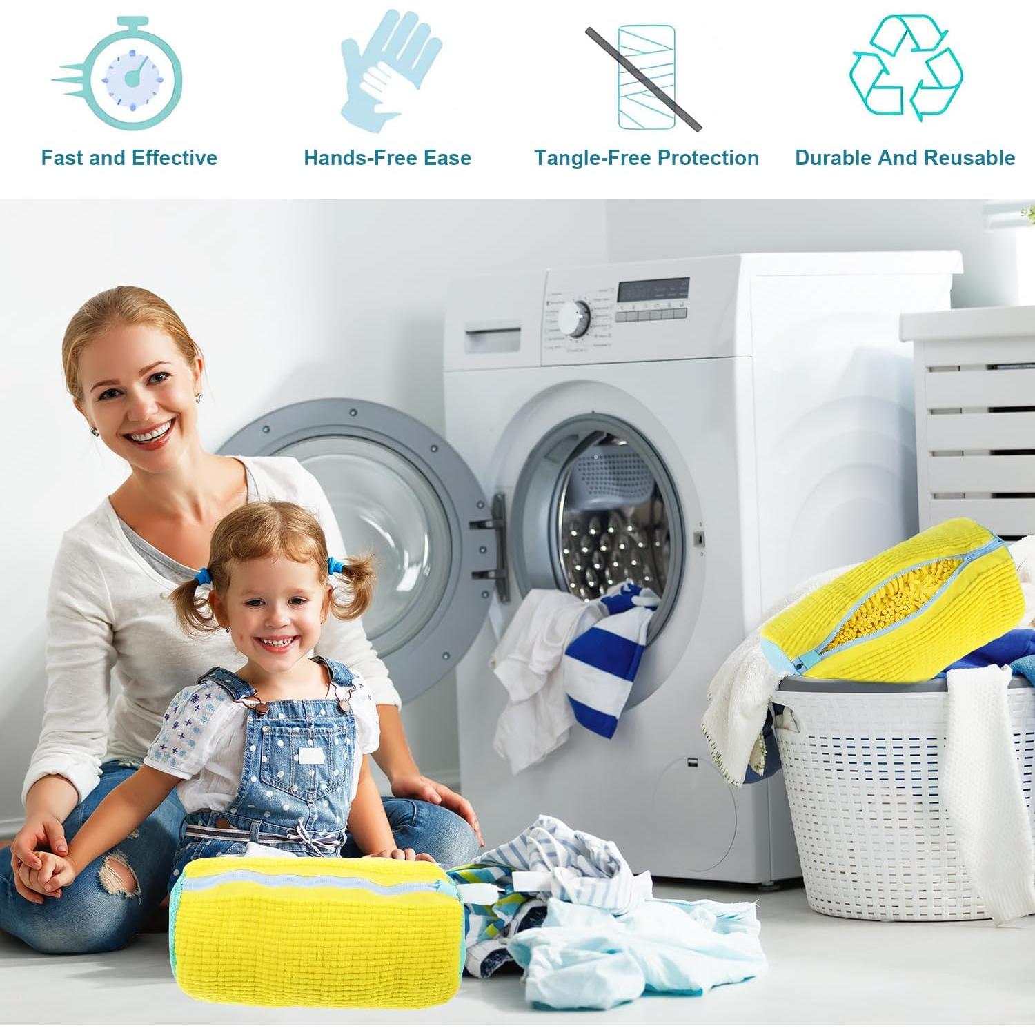 Bolsa de Lavado de Zapatos Nottnnut Amarillo 2 Piezas 38.9x19.1cm